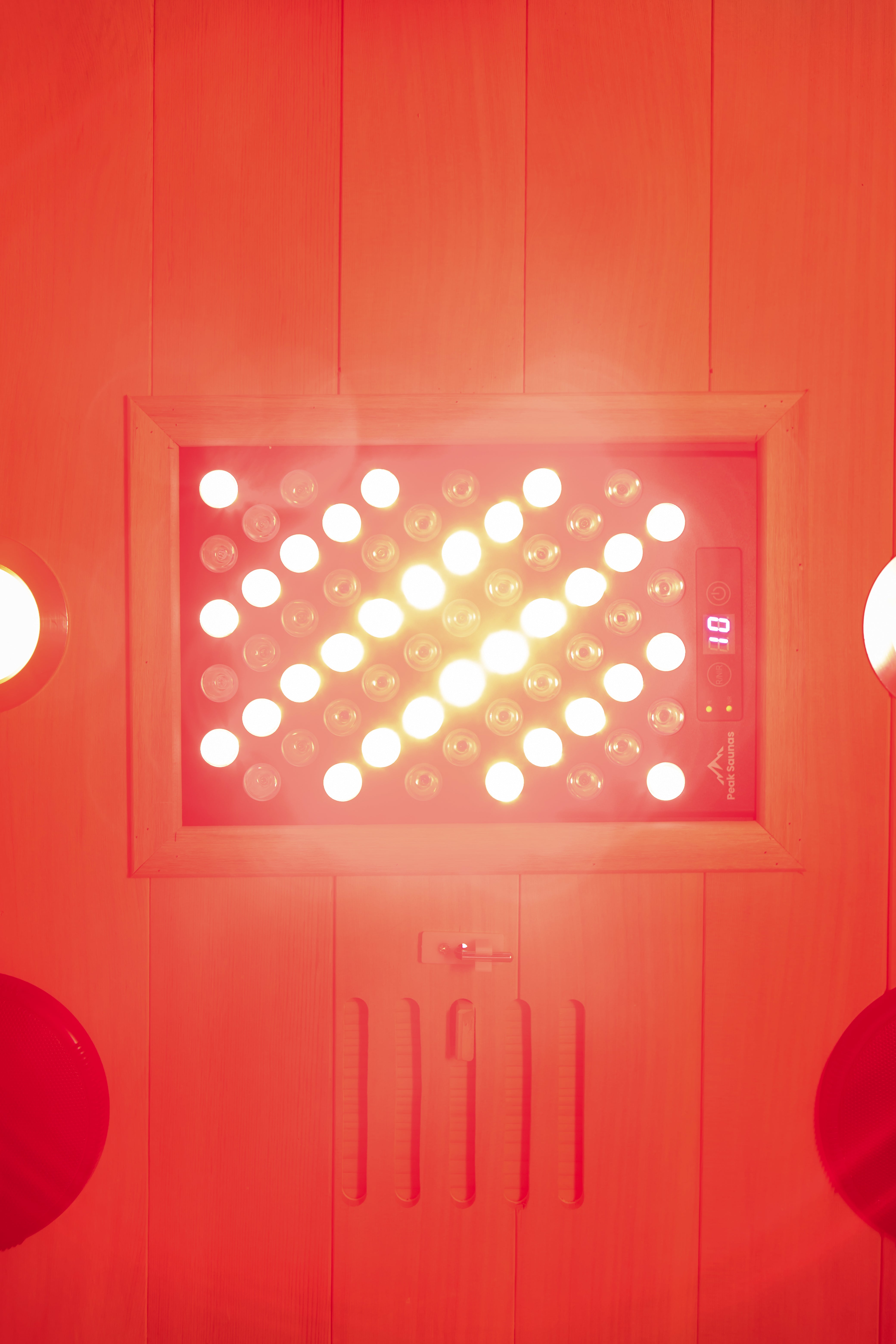 Peak Saunas Aspen 1-Person FAR Infrared Sauna with Smart WiFi App Control