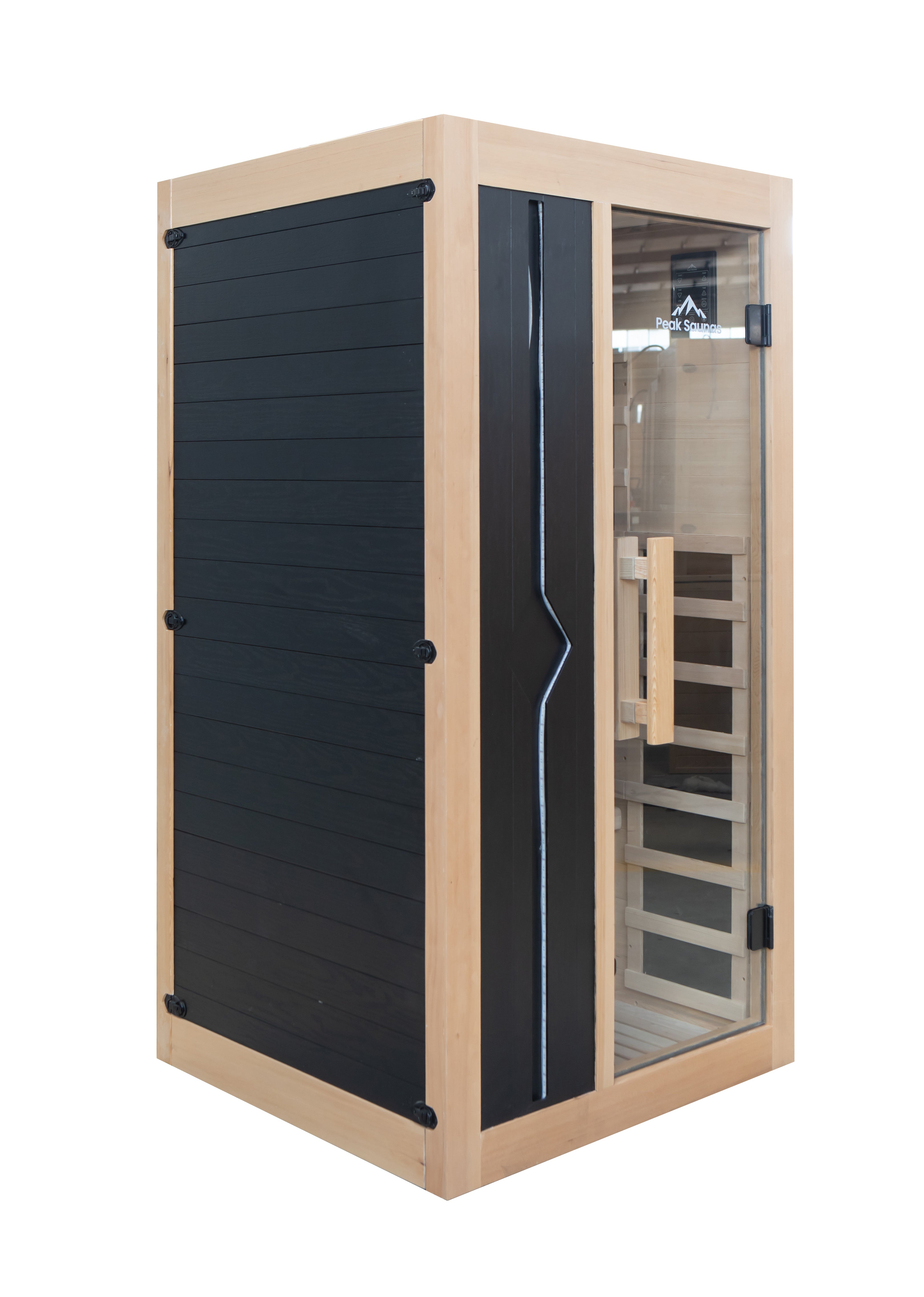 Peak Saunas Olympus 1-Person FAR Infrared Sauna with Smart WiFi App Control
