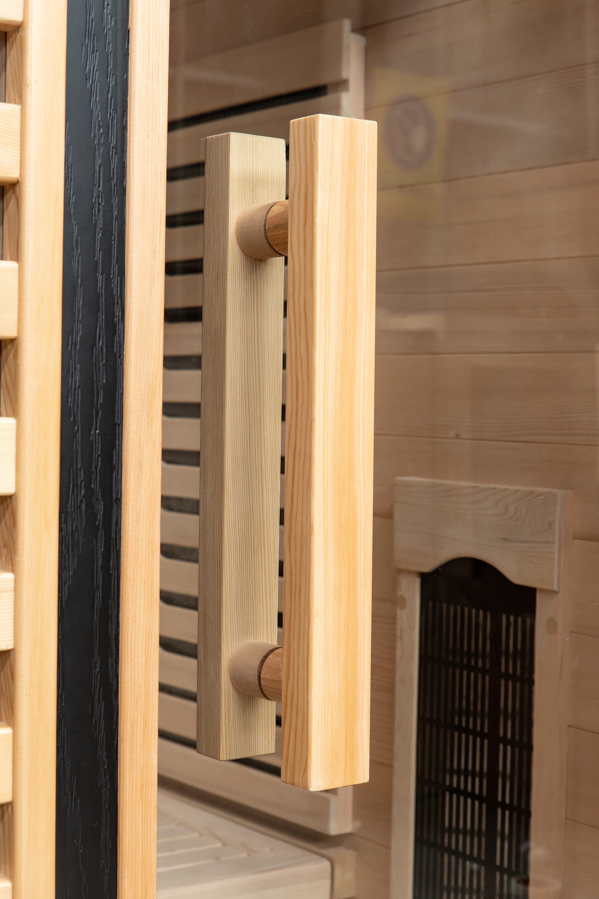 Peak Saunas Shasta 1-Person Full Spectrum Infrared Sauna with Built-In XL Medical-Grade Red Light Therapy & Smart WiFi App Control