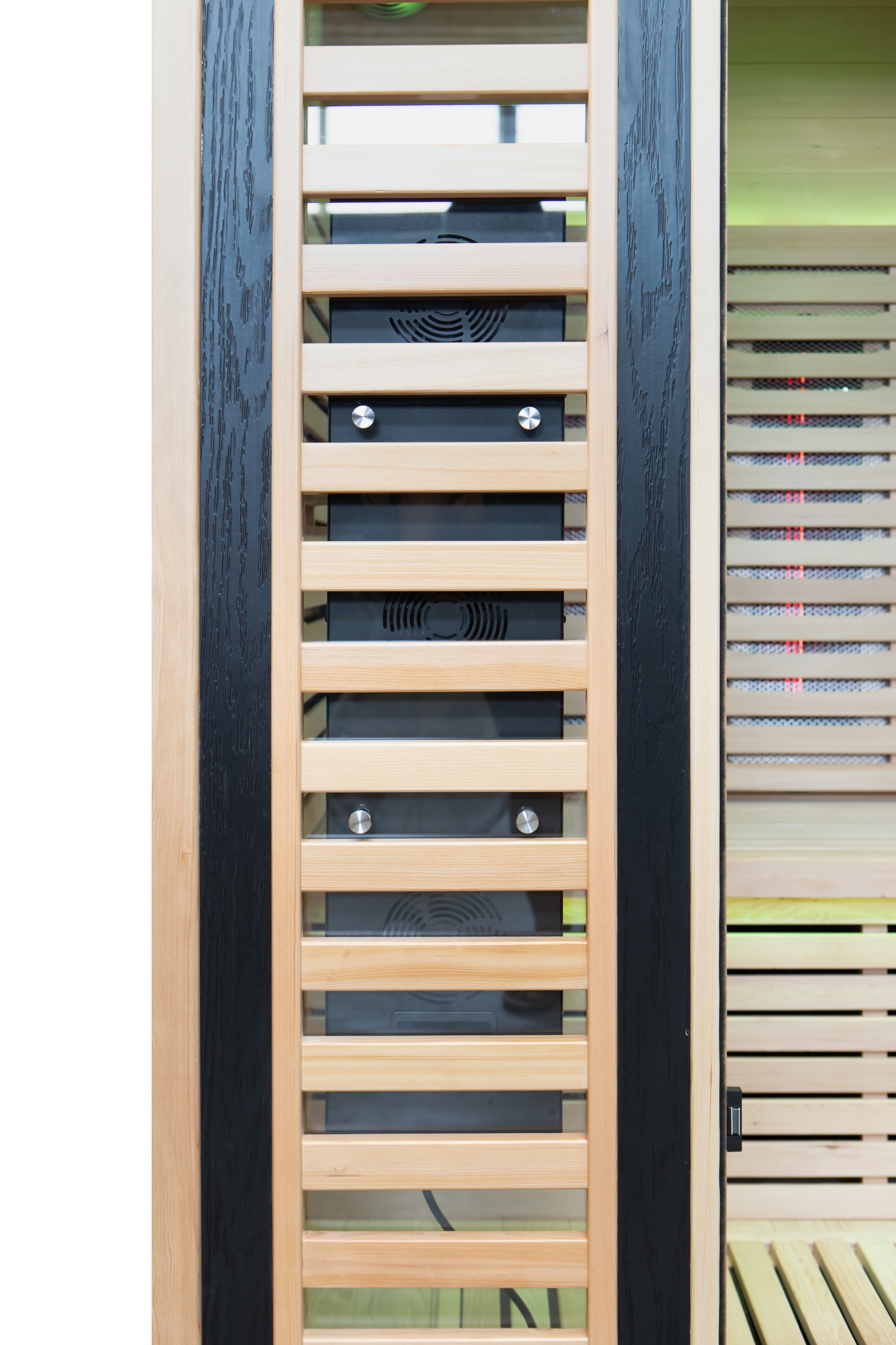 Peak Saunas Denali 3-Person Full Spectrum Infrared Sauna with Built-In XL Medical-Grade Red Light Therapy & Smart WiFi App Control