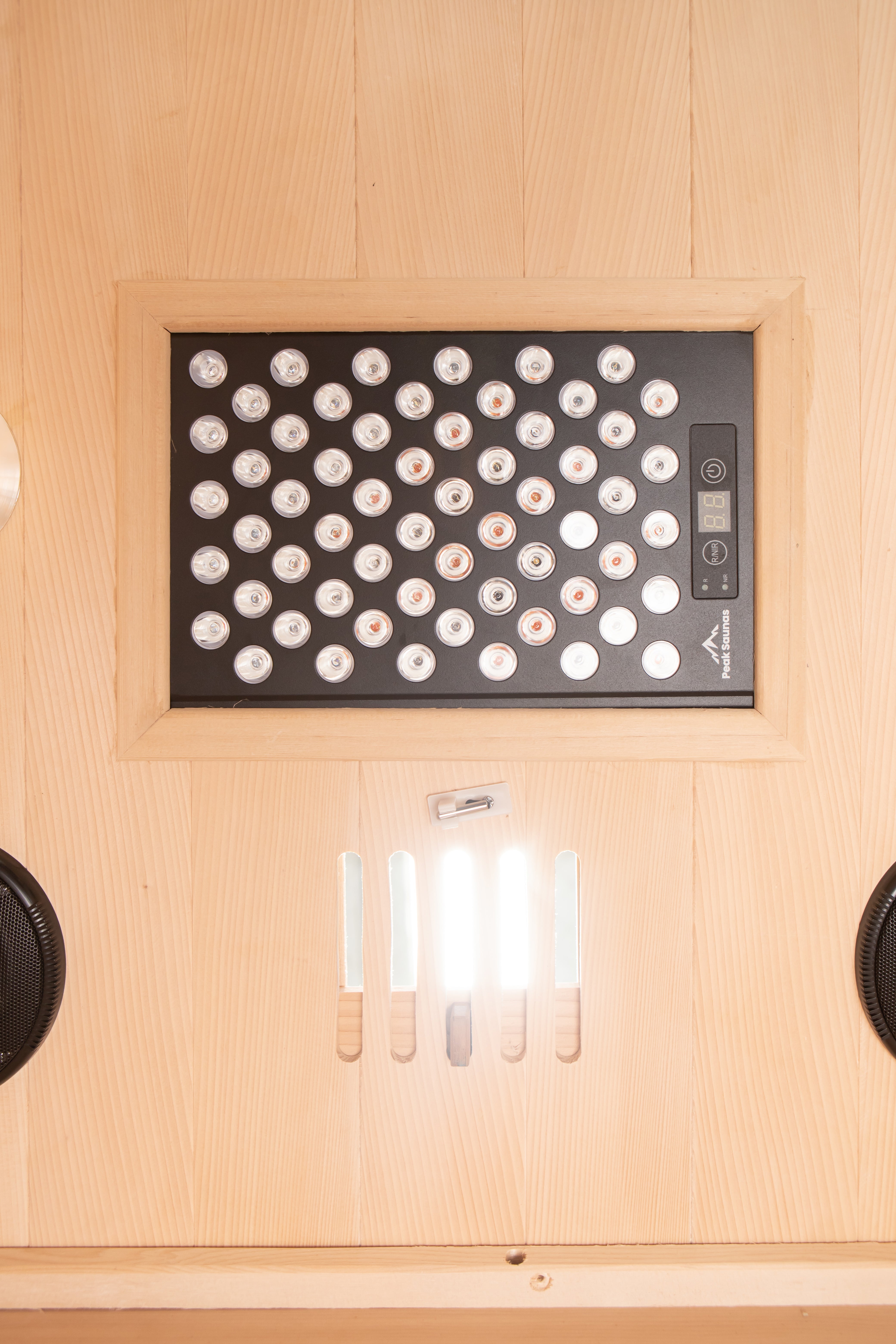 Peak Saunas Olympus 1-Person FAR Infrared Sauna with Smart WiFi App Control