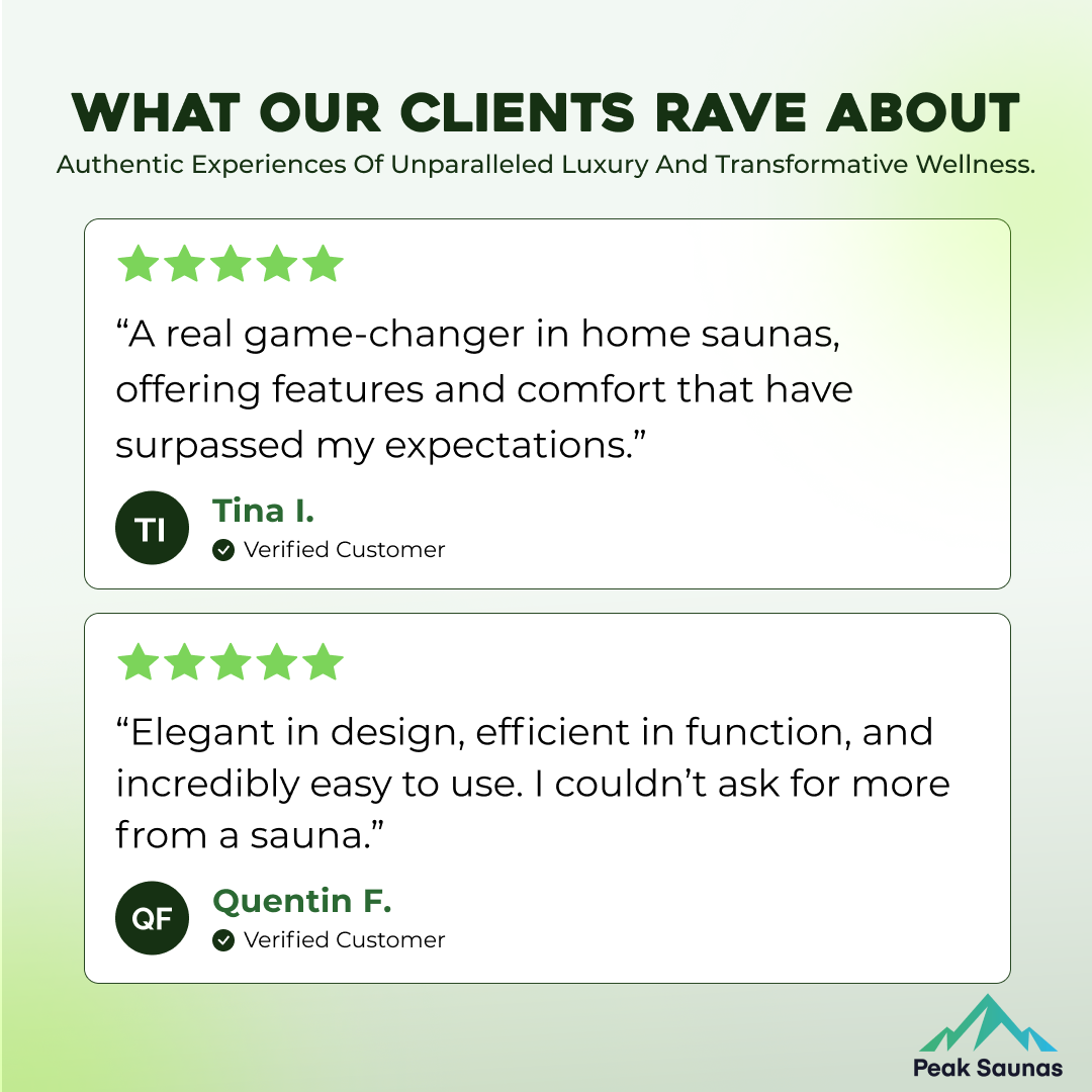 Peak Saunas Olympus 1-Person FAR Infrared Sauna with Smart WiFi App Control